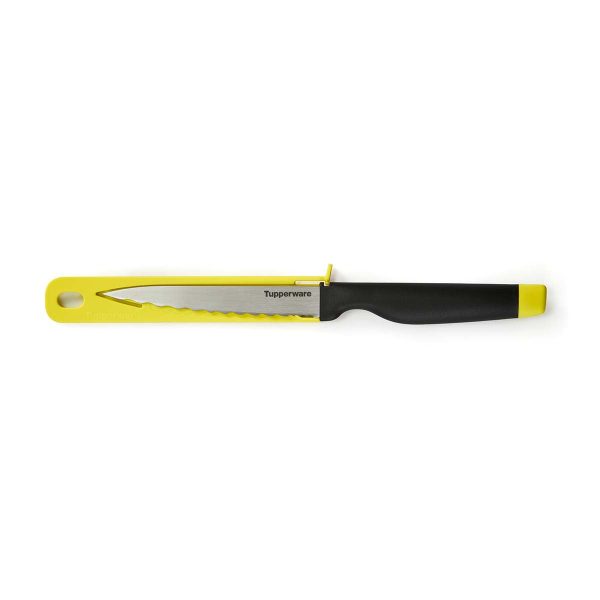 Tupperware® Amazing Series Serrated Utility Knife & Locking Sheath