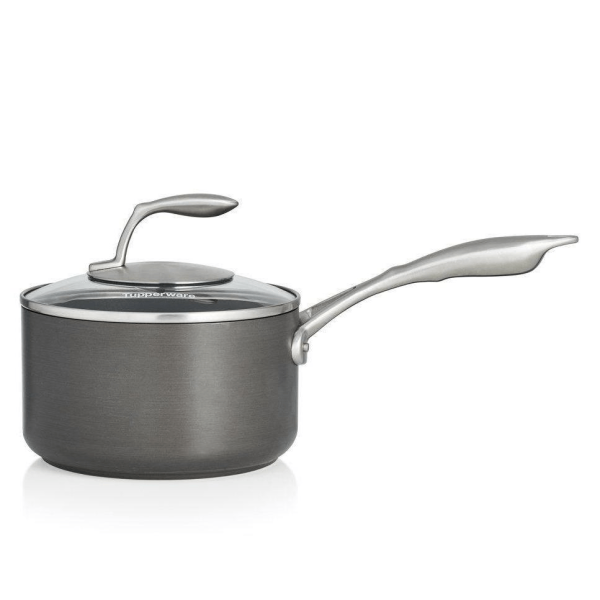 Tupperware Chef Series II Saucepan with Glass Cover | 2.6 qt / 2.5 L