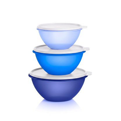 Tupperware Classic Wonderlier® Bowl | Set of 3 | Blue