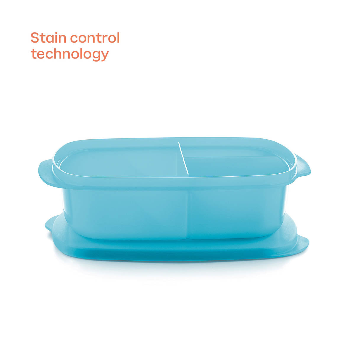 tupperware crystalwave rectangular divided dish 3