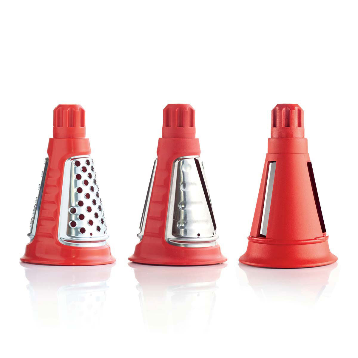 tupperware fusionmaster grater cones trio slice grate grind 1