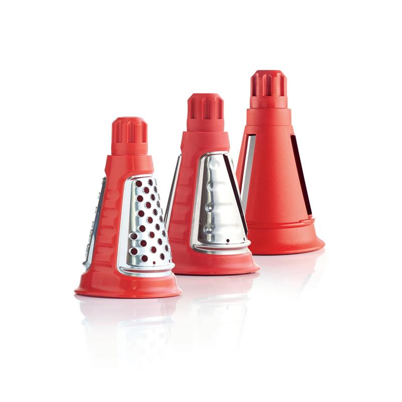 tupperware fusionmaster grater cones trio slice grate grind 2