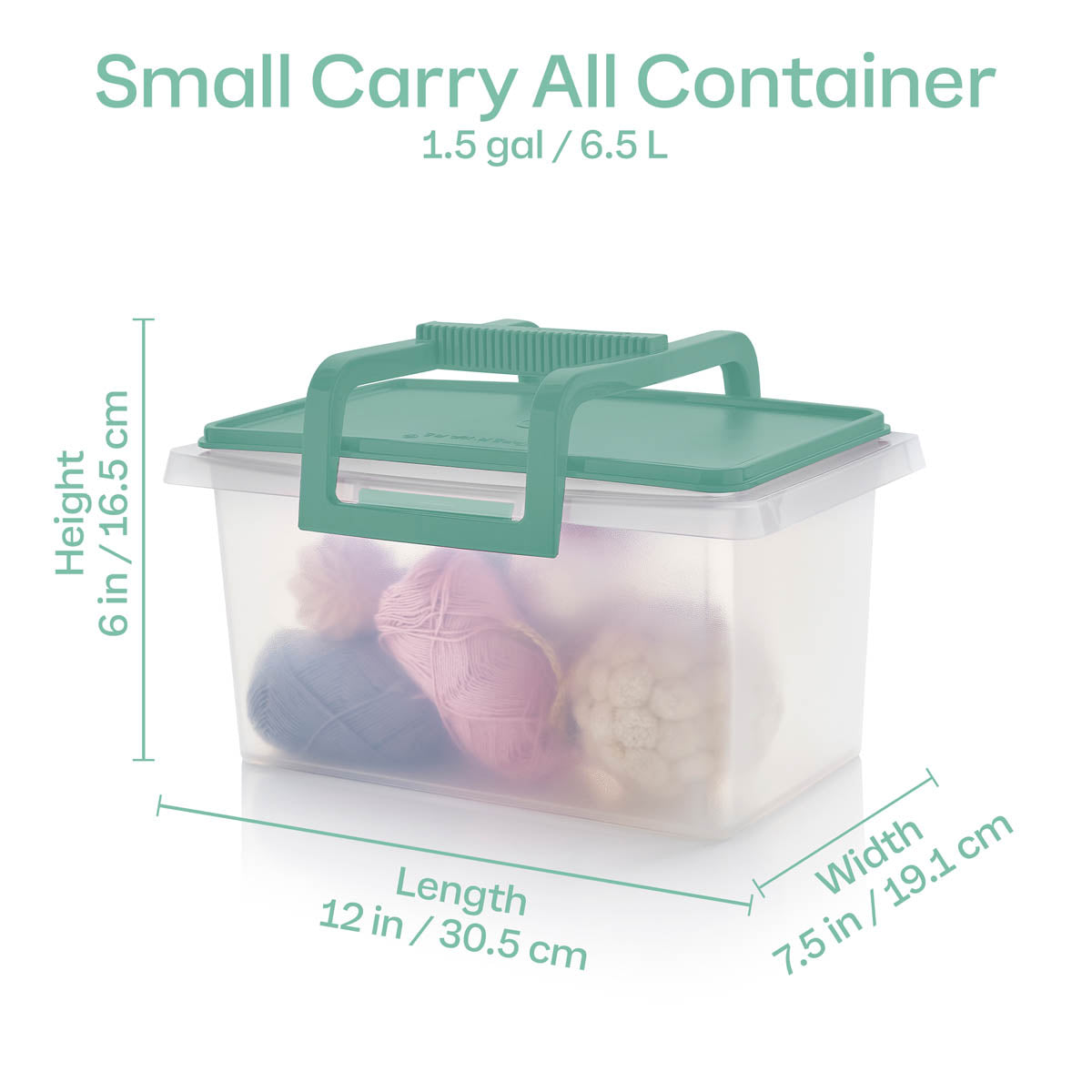 tupperware large and small carry all containers mint ice cre 4