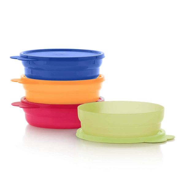 Tupperware Microwave Reheatable Cereal Bowls