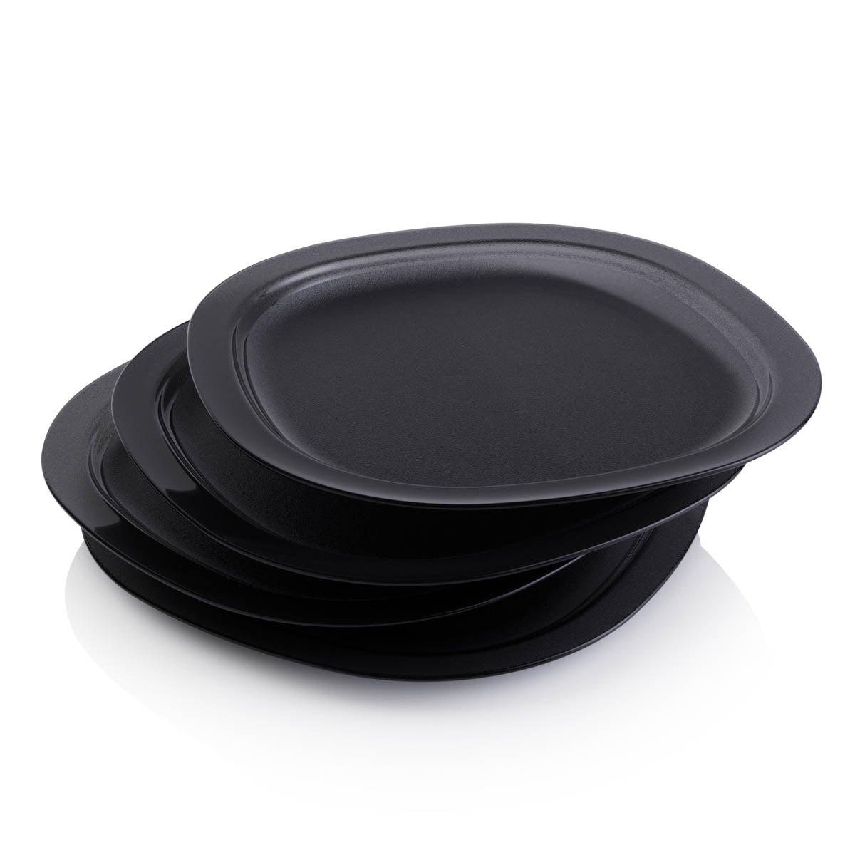 tupperware microwave reheatable luncheon plates reusable set 1