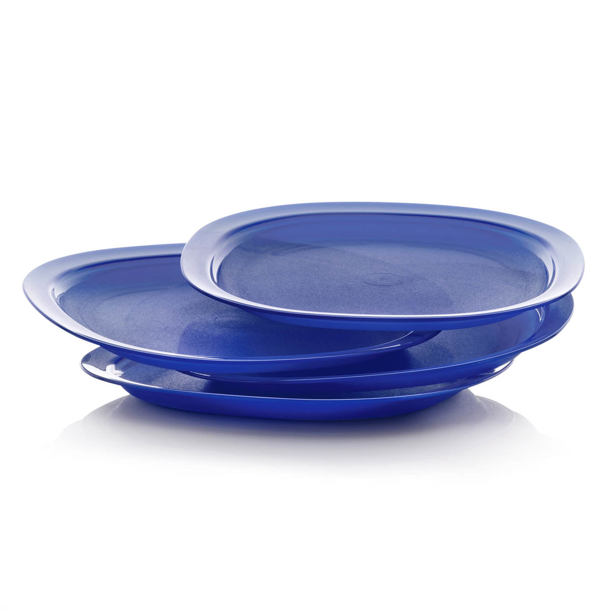 tupperware microwave reheatable luncheon plates reusable set 2