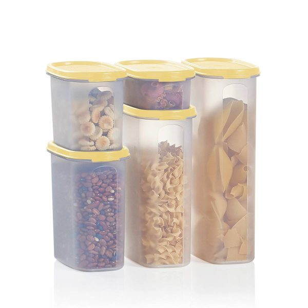 Tupperware® Modular Mates® 5-Piece Set | Oval | Food Storage Containers