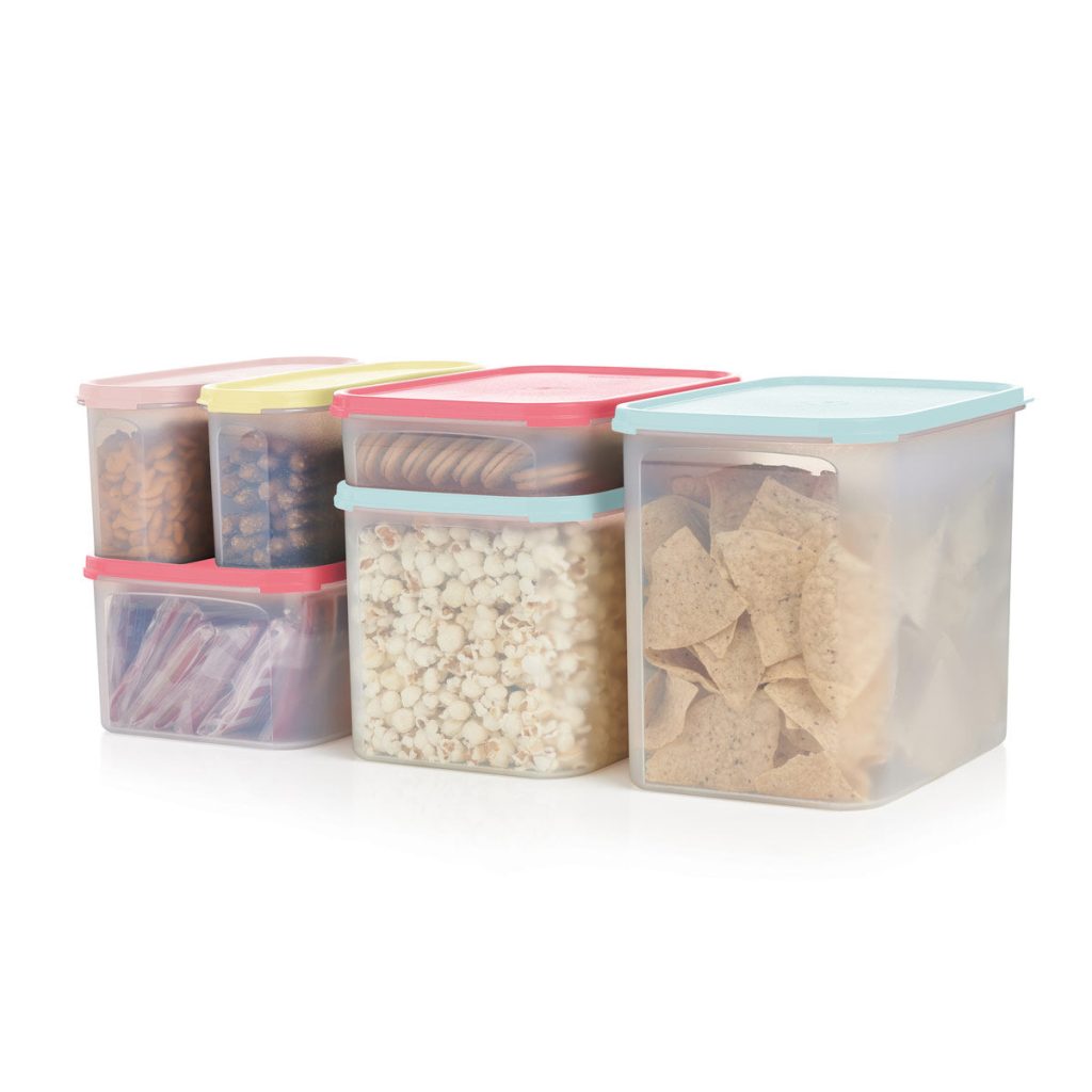 tupperware modular mates 6 piece set super oval rectangular 1