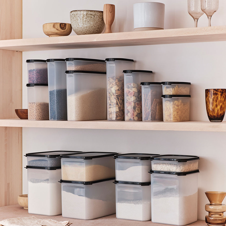 tupperware modular mates rectangle 2 food container 18 cup 4 3