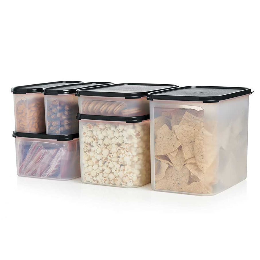tupperware modular mates snack center 6 piece set super oval 1