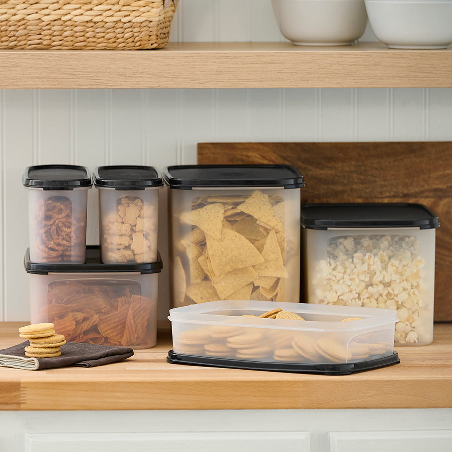 tupperware modular mates snack center 6 piece set super oval 2
