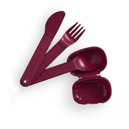 Tupperware® On The Go Cutlery | Reusable Travel Utensils | 4‑Piece Set