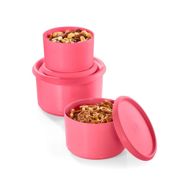 Tupperware One Touch® Canister | 3-piece Set