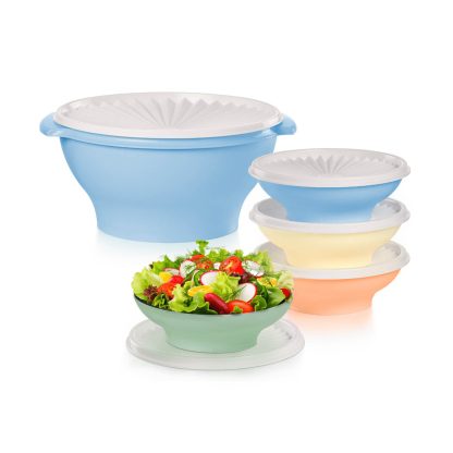 Tupperware Servalier® Salad Set (Dreamy Pastels)