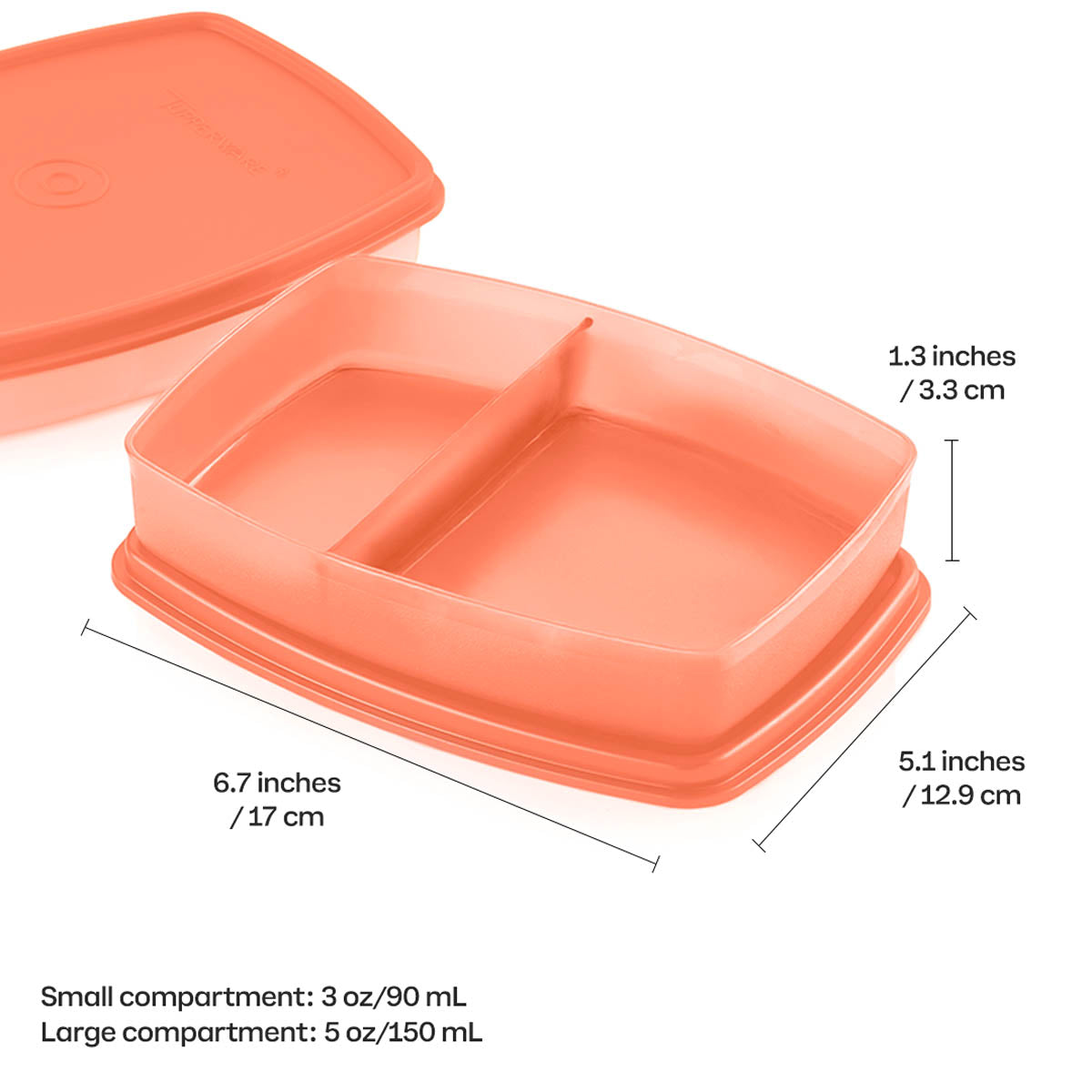 tupperware side by side set 4