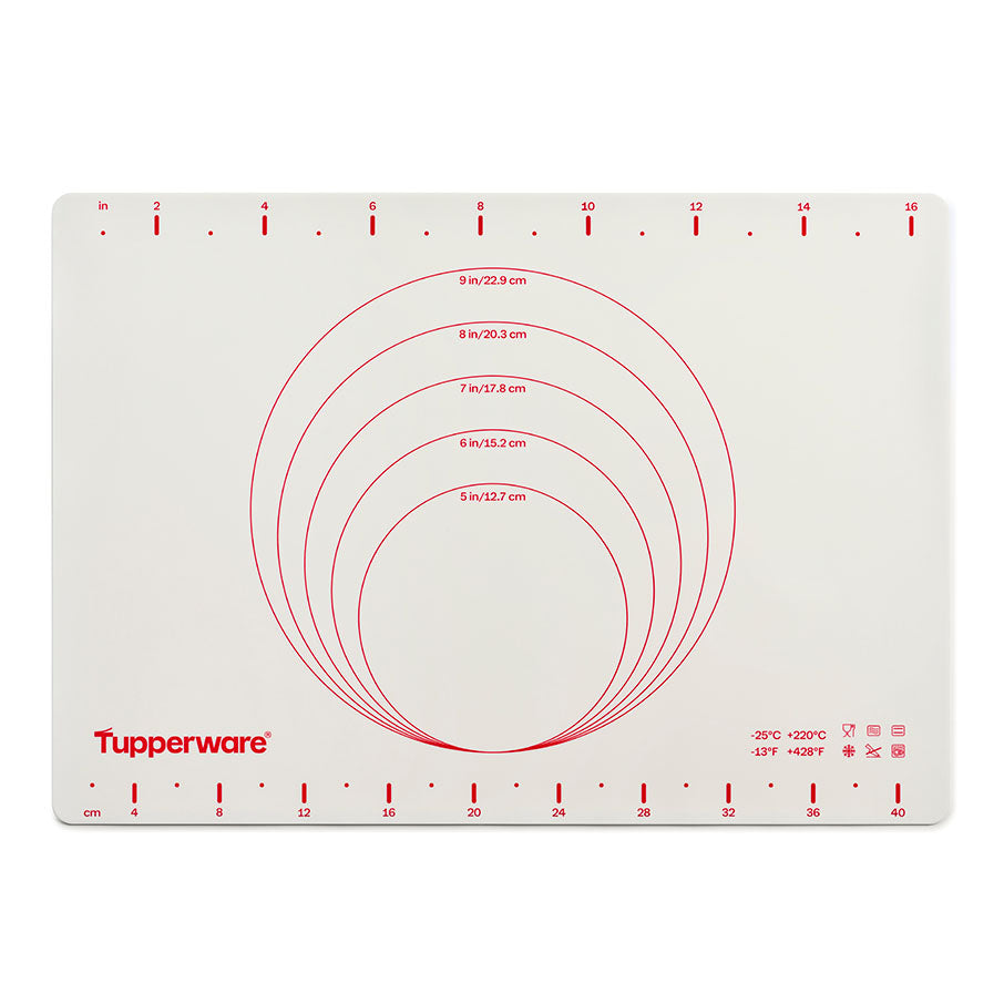 tupperware silicone wonder mat non stick baking mat pastry s 1