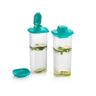Tupperware Slim Line Pitcher with Strainer Set