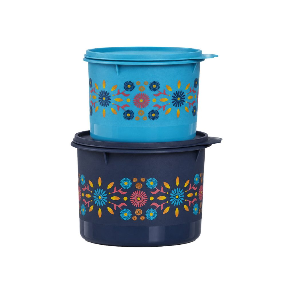tupperware stacking canister set 1