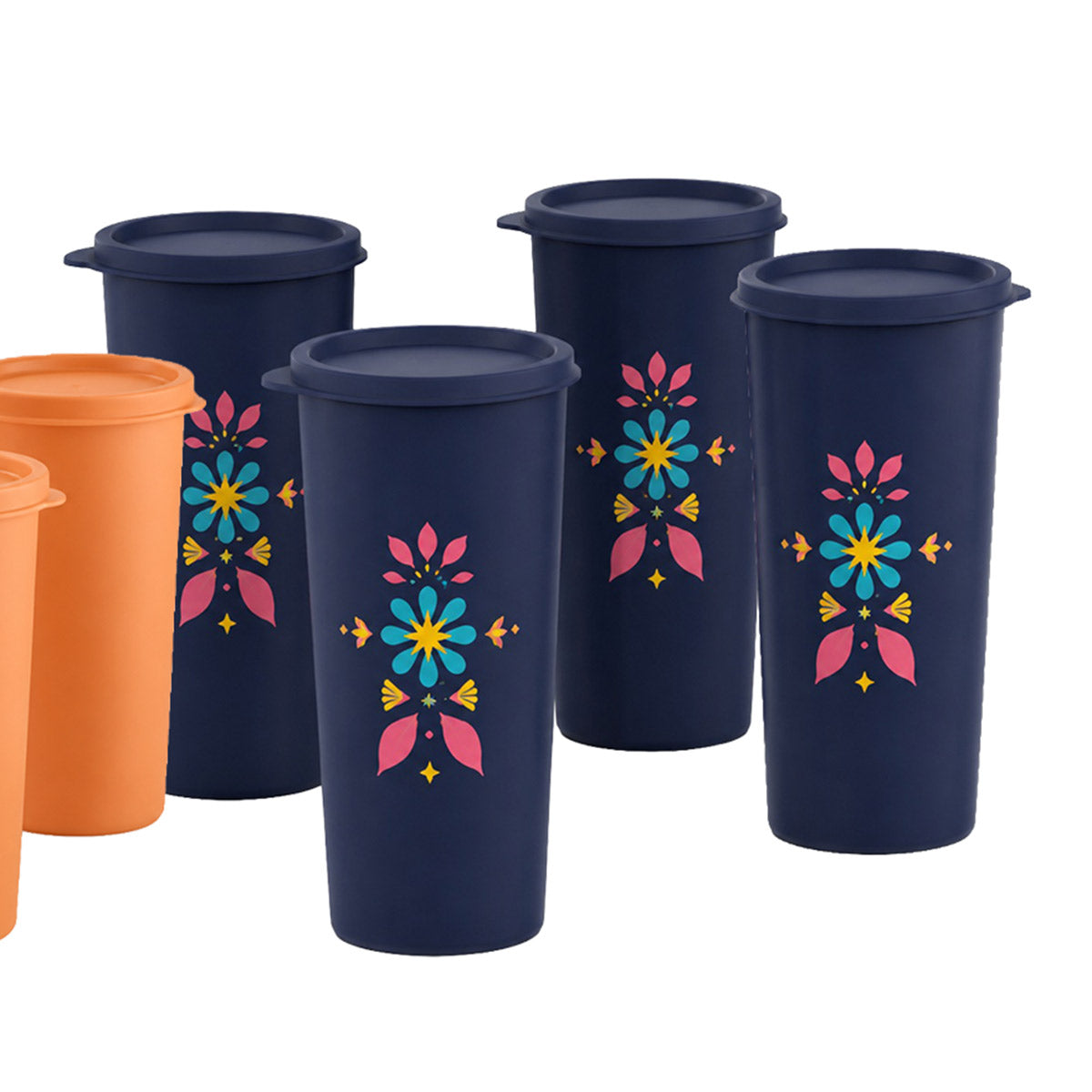 tupperware tumbler bouquet stirring pitcher set 4
