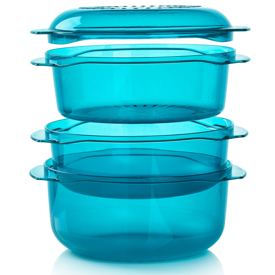 tupperware tupperwave stack cooker stackable microwave cooki 2