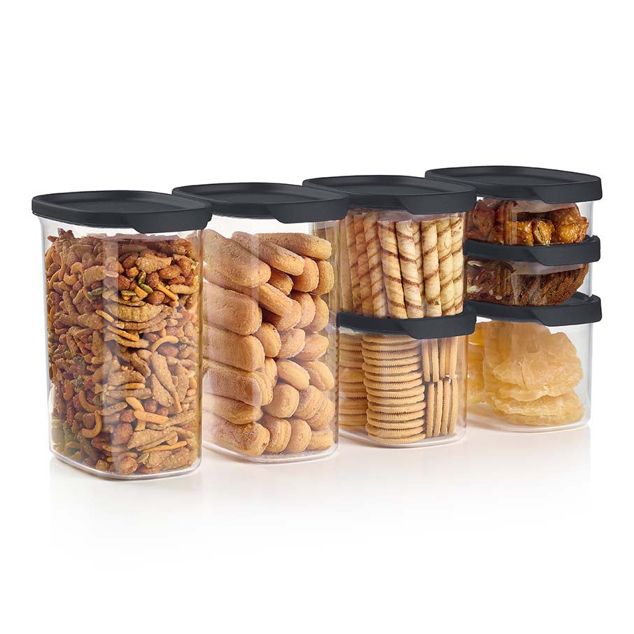 tupperware ultra clear oval 7 piece set 1