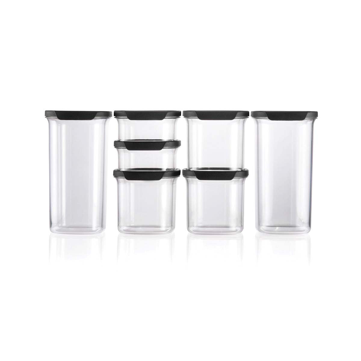 tupperware ultra clear oval 7 piece set 2