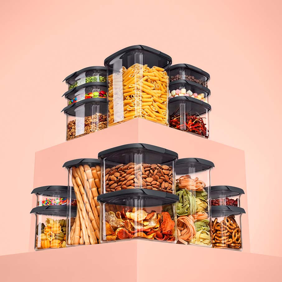 tupperware ultra clear oval 7 piece set 3