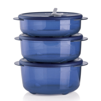 Tupperware Vent 'N Serve® Small Round | 3-piece Set