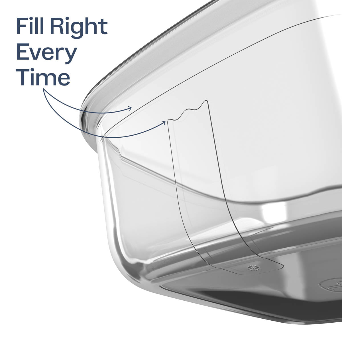 tupperware voilatm glass rectangular set of 4 4