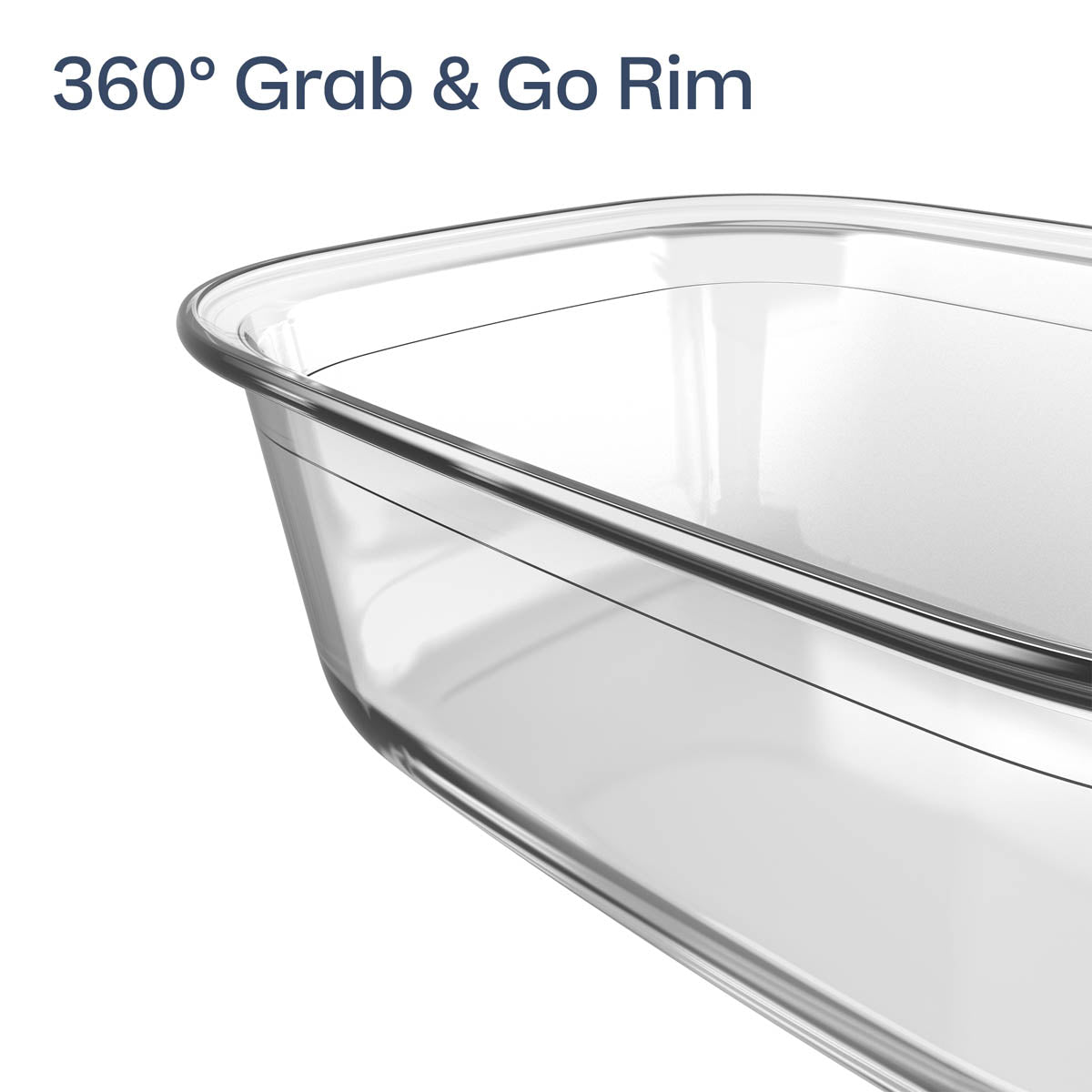 tupperware voilatm glass rectangular set of 4 8